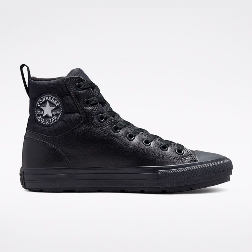 Ghete Iarna Dama Converse Chuck Taylor All Star Berkshire Inalti Negrii Gri | RO ZP0GU649